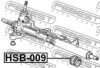 FEBEST HSB-009 Mounting, steering gear